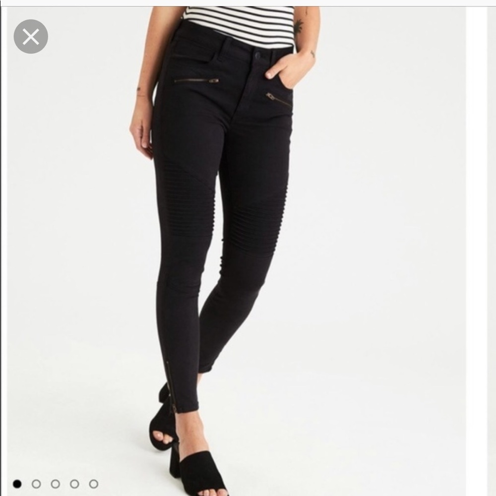 Black American Eagle Jeggings